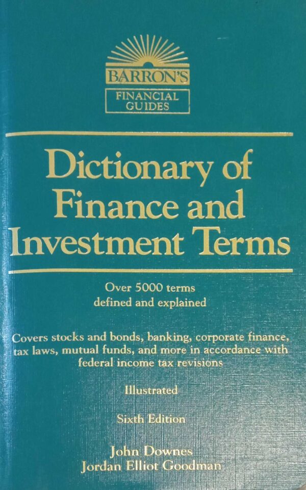Dictionary of Finance and Investment Terms
