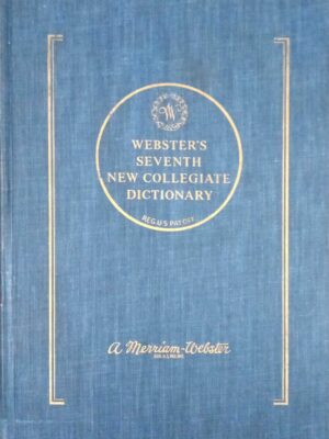 Webster's seventh new collegiate dictionary