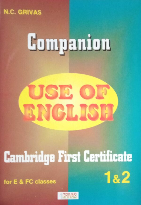 Use of English. Companion. Cambridge First Certificate 1 & 2