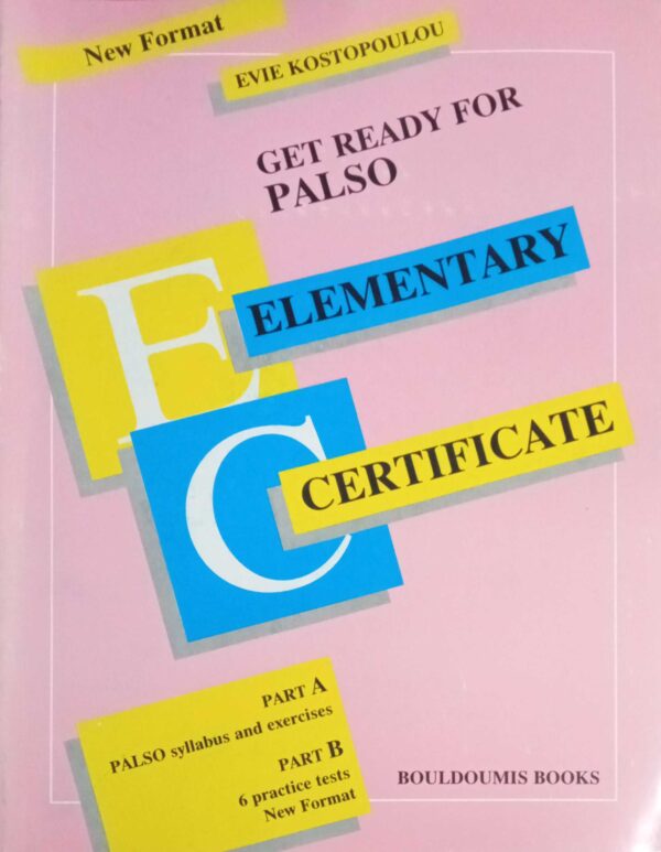 Elementary Certificate Get ready for Palso