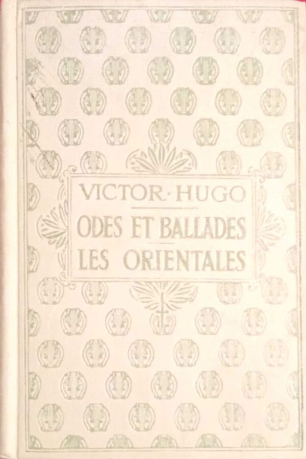 Odes et ballades Les Orientales