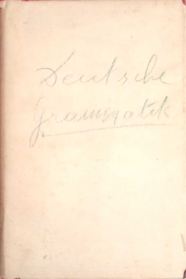 Grammaire Allemande