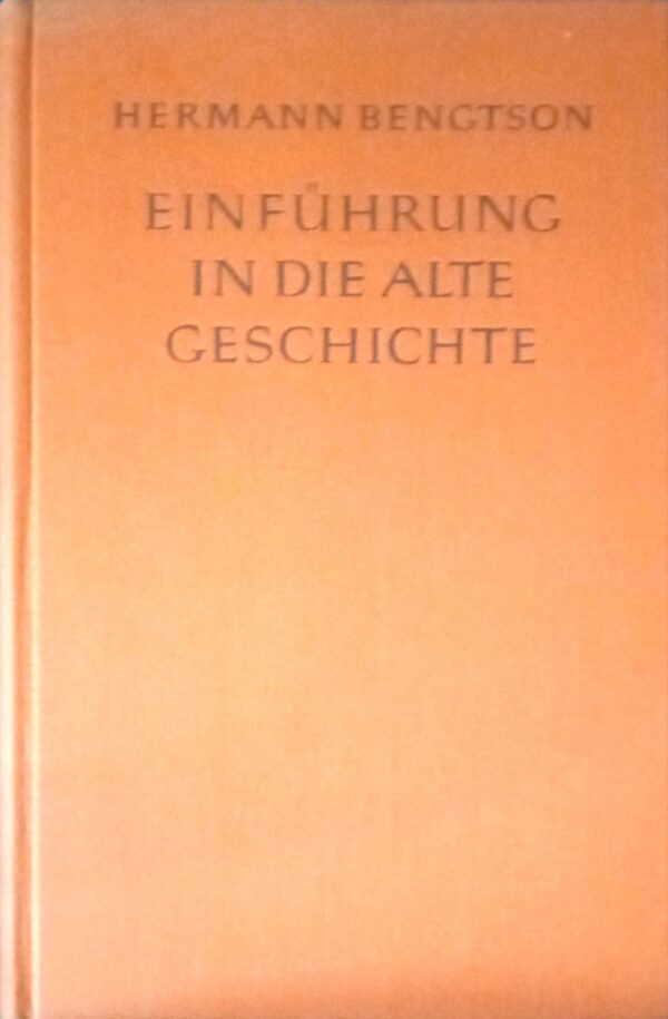 Einfuhrung in die alte geschichte