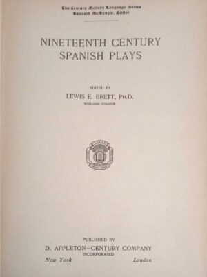 Nineteenth Century Spanish Plays