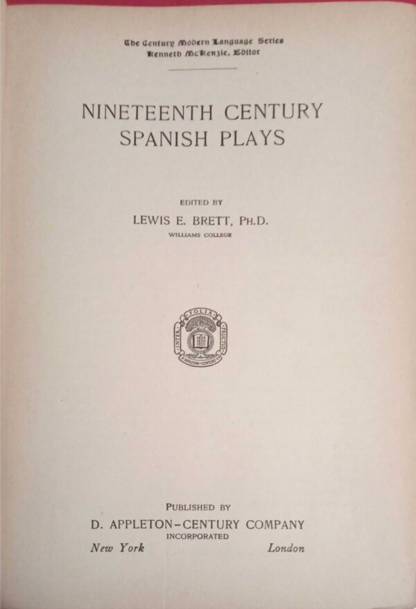 Nineteenth Century Spanish Plays