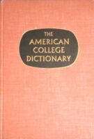 The American College Dictionary