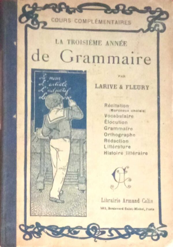 La Troidieme Annee de Grammaire
