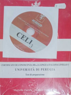 Celi 3 Certificato di conoscenza della lingua Italiana- Livello 3 Testi di preparazione