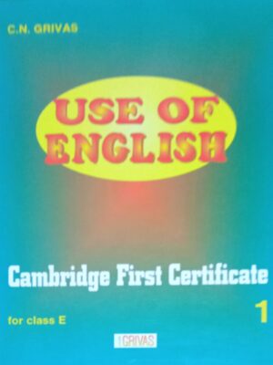 Use of English Cambridge First Certificate 1 for clase E