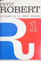Petit Robert 1 Dictionnaire de la langue Francaise