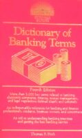 Dictionary of Banking Terms