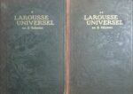 Larousse Universel en 2 volumes nouveau dictionnaire encyclopedique