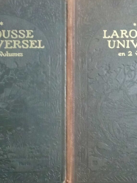 Larousse Universel en 2 volumes nouveau dictionnaire encyclopedique