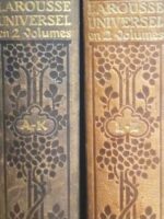 Larousse Universel en 2 volumes nouveau dictionnaire encyclopedique