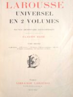 Larousse Universel en 2 volumes nouveau dictionnaire encyclopedique