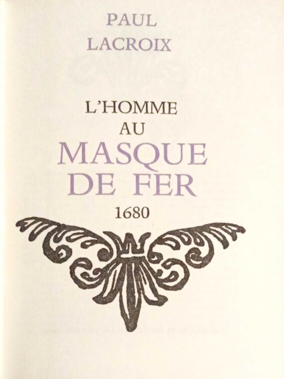 L'homme au Masque de Fer 1680