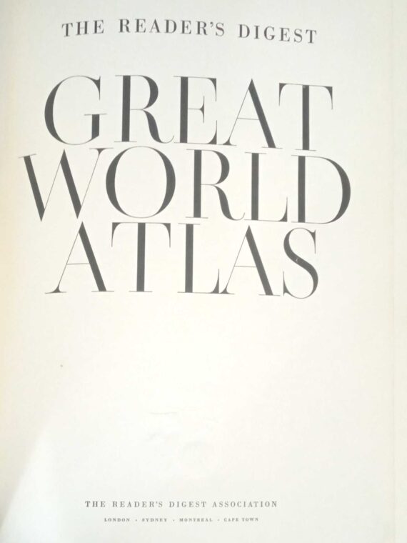 The reader's digest Great World Atlas