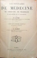 Diccionnaire de Medecine de Chirurgie, de Pharmacie